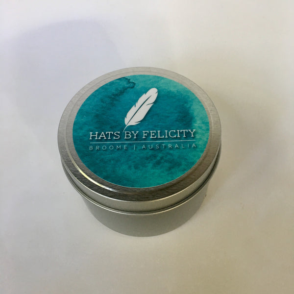 Hats by Felicity Travel Tin Candles