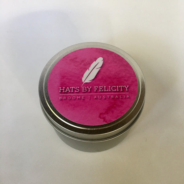 Hats by Felicity Travel Tin Candles