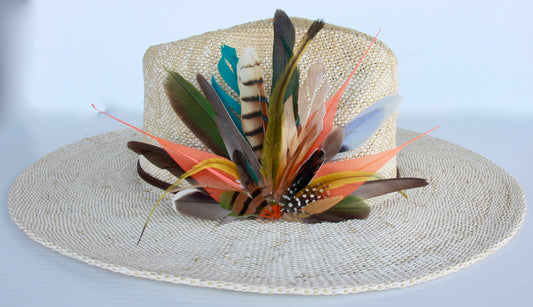 Hats by Felicity feather HAT-ON