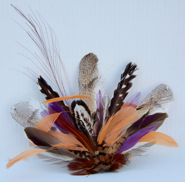 Hats by Felicity - Feather HAT-ON